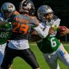 Football Regionalliga: Die X-MEN schlagen die München Rangers mit 40:19.