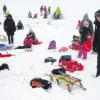 130 Inchenhofener Grundschüler vergnügen sich im Schnee