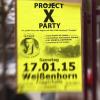 Die Veranstalter der Project-X-Party organisierten zum ersten Mal eine Feier in Weißenhorn. 