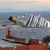 Das havarierte Kreuzfahrtschiff «Costa Concordia» an der Küste der italienischen Insel Giglio. Foto: 