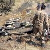 Wrackteile eines indischen Kampfjets in Kaschmir? Das behauptet zumindest das pakistanische Militär.  	 	