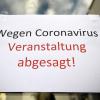 Auch im Landkreis Dillingen werden wegen des Coronavirus zahlreiche Veranstaltungen abgesagt.
