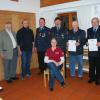 Bei der Generalversammlung der Hohenaltheimer Feuerwehr entstand unser Bild und zeigt stehend von links: Dr. Wulf-Dietrich Kavasch, Andreas Herrle, Xaver Berchtenbreiter, Gerhard Stegner, Friedrich Herrle, Heinrich Fischer. Sitzend: Kathrin Erhardt.  

