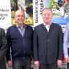 Der Vorstand des Fördervereins (von links): Herbert Thanner, Ulrich Hauser, Johann Hartmann und Rainer Schoder.