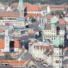 Markante Kirchtürme von St. Ulrich und Afra über St. Moritz bis zum Dom prägen das Bild der Innenstadt. Welche pfarrliche Zuordnung sie künftig verbindet, wird derzeit von der Diözese neu entschieden. 