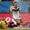 Mario Götze freut sich über seinen Siegtreffer zum 1:0 im WM-Finale gegen Argentinien.
