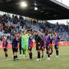 Viel Redebedarf gibt es derzeit beim FC Basel mit den Ex-FCA-Spielern Marwin Hitz (Mitte), Maurice Malone (ganz rechts) und Renato Veiga (links, verdeckt).