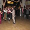 Das Hürbener Ballorchester sorgte für Stimmung beim Nostalgieball in Krumbach. Gut gefüllt war die Tanzfläche im Stadtsaal.