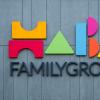 Das Logo der Haba Familygroup ist an einem Gebäude zu sehen.