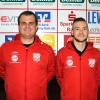Das neue junge Trainergespann des TSV Rain II: Johannes Hanfbauer (links) und Michael Haid. 	