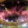 Mit einem beeindruckenden Lichtspektakel gingen die Paralympics zu Ende.