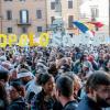 Die Fünf-Sterne-Bewegung bringt viele Italiener auf die Straßen, wie hier bei einer Protestveranstaltung in Rom. Die Populisten fordern, dem Volk mehr Macht zu geben.