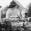Eine Hälfte des Bauernhauses in Straß war beim Absturz 1963 eingestürzt, der Düsenjäger zerschellte vollends an der Giebelwand des Nachbarhauses.