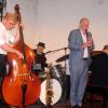 Das Frank Muchalle Trio und Stephan Holstein begeisterten im Reimlinger Konzertstadel.