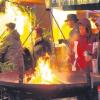 Ein wärmendes Feuer soll am Dienstag beim Nikolausmarkt in Leipheim wieder für adventliche Stimmung sorgen.  