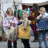 Auch die Kleinen hatten viel Spaß beim Mittelaltermarkt in Senden.