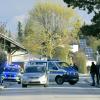 Ein Großaufgebot der Polizei riegelte am Freitagabend nach einer Bombendrohung die Gegend um das Impfzentrum Bad Wörishofen ab. 