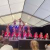 Akrobatische Glanzpunkte präsentierte die Showtanzgruppe Neukirchen bei ihren Musical-Aufführungen.