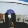 So sieht das Planetarium aus, das derzeit in einem Keller-Zimmer des Albrecht-Ernst-Gymnasiums betrieben wird.  	