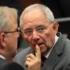 Will 2013 die Vorgaben der Schuldenbremse einhalten: Bundesfinanzminister Wolfgang Schäuble (CDU). Foto: Olivier Hoslet/Archiv dpa