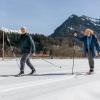 Wenige Tage vor der Ski-WM drehen Freizeitsportler ihre Runden in der Loipe in Oberstdorf. Die Gemeinde will das führende Zentrum für nordischen Wintersport im Alpenraum werden.