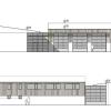 So sieht das neue Feuerwehrhaus in Kutzenhausen in der Planung aus. Die obere Skizze seigt (von rechts) das Feuerwehrhaus, den Zwischenbereich und die bestehende Lagerhalle.
