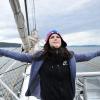 Die Sängerin Lena Meyer-Landrut steht auf dem Deck eines Segelschulschiffes am Dienstag auf dem Fjord der norwegischen Hauptstadt Oslo.