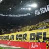 Dortmunds Fans protestieren mit einem Banner gegen Investoren in der DFL.