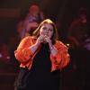 Anna Strohmayr bei ihrem letzten Auftritt in der Sendung "Voice of Germany". Sie sang ein Lied von Adele.