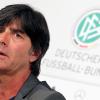 Bundestrainer Joachim Löw holt 25 Spieler zum DFB-Marketingtag. Foto: Roland Weihrauch dpa