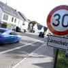 In der Von-Cobres-Straße in Göggingen gilt seit einigen Wochen eine Tempo-30-Regelung. 