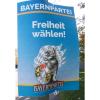 Für diese Wahl beansprucht die Bayernpartei den Slogan für sich.
