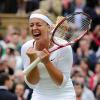 Nach einem sensationellen Sieg gegen Top-Favoritin Maria Scharapowa steht die Berlinerin Sabine Lisicki im Viertelfinale von Wimbledon.