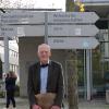 Max Weinkamm, 71, war einer der allerersten Studenten in Augsburg.