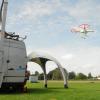 Tests zur Drohnen-Abwehr - auf dem Aichacher Flugplatz gibt es die nötige Infrastruktur.