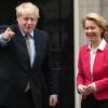 Boris Johnson und Ursula von der Leyen wollen verhandeln.