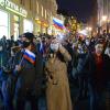 Protest für Alexej Nawalny in Moskau.