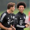 Prominenter Neuzugang beim FC Bayern: Leroy Sané (rechts).