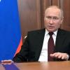 Russlands Präsident Wladimir Putin hat die Unabhängigkeit der Separatistengebiete anerkannt - und stimmte sein Land in einer Rede auf einen Krieg ein. 