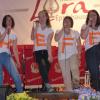 Regina Marz, Sophia Guggemos, Annette Lutzenberger und Verena Baur (von links) trugen ein amüsantes Lied über Frauen und Hefe vor. 	