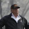 Wenn es kühler wird, würden sich die Waldbrände schon wieder legen, meint US-Präsident Donald Trump.