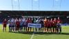 Die Teams von Hertha BSC und SV Wehen Wiesbaden gedenken gemeinsam an die Opfer des Nationalsozialismus.