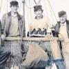 So sehen Pioniere der Ballonfahrt aus: Hans Dolpp (links) mit seinen Enkeln Johannes und Stefan Dolpp (Mitte) und seinem Sohn Alfred Dolpp.  