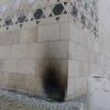 Das sind die Spuren des Brandanschlags auf die Ulmer Synagoge.