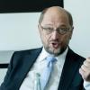 „Wir wollen stärkste Kraft werden“: Martin Schulz beim Interview mit unserer Zeitung. 