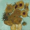 Dieser Klassiker der Neuen Pinakothek darf auch in der Alten nicht fehlen: Vincent van Goghs „Sonnenblumen“ (Ausschnitt).