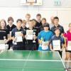 Die erfolgreichen Jugendlichen bei den 45. Neuburger Tischtennis-Stadtmeisterschaften. 
