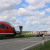 Die Bahn hat eine Schranke ersetzt, die demoliert worden war.