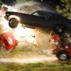 Death Proof - Todsicher (2007): Dieser Film ist eine Hommage an das B-Movie-Genre. Protagonist ist der Stuntman Mike, der mit seinem kugelsicheren Auto Menschen tötet.