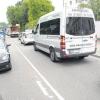 Mittwoch, 11.26 Uhr: Die B 16 in Dillingen war relativ problemlos zu befahren. Dafür staute sich der Verkehr in der Prälat-Hummel–Straße. 